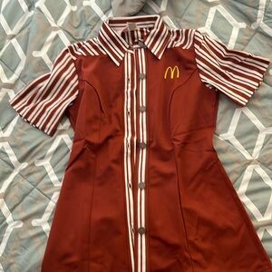 Vintage McDonalds uniform shirt